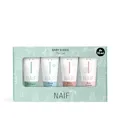 Produktbild: Naïf Babypflege Mini-Kit - 4x15ml - für Baby und Kind - Natürliche Inhaltsstoffe