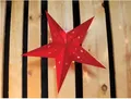 Produktbild: Paperstar - Stern zum Aufhängen - Rot - 60 cm - 230 V - E14-Leuchtmittel nicht enthalten
