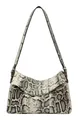 Produktbild: LIEBESKIND BERLIN Fiona Snake Hobo S Schultertasche Tasche Milk creme schwarz