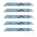 Produktbild: Bosch Säbelsägeblätter Reciproblätter Säbelsäge-Sägeblatt Metall 5x S922BF 150mm