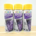 Produktbild: 3x Dupli Color 131462 Sprühfarbe Buntlack Decolack RAL 1021 Rapsgelb Matt 400ml