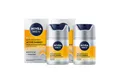 Produktbild: Nivea Men Gesichtspflege Active Energy Feuchtigkeitspflege Koffein Guarana 2x50ml Set, 2-tlg., Mikroplastikfreie Formel gemäß UNEP-Definition