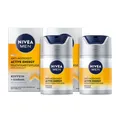 Produktbild: NIVEA MEN Active Energy Feuchtigkeitspflege Gesichtscreme Koffein Guarana 2x50ml