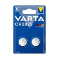 Produktbild: VARTA Professional Electronics Knopfzelle Batterie CR 2025 2er Blister