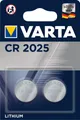 Produktbild: VARTA VARTA Knopfzellenbatterie Electronics CR2025 Lithium 2er-Pack Batterie