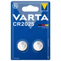 Produktbild: VARTA CR2025 2 Stück Knopfzelle Batterie Lithium CR2025 CR-2025 3V 2er Blister