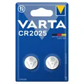 Produktbild: Varta CR2025 CR 2025 Knopfzelle Batterie 3V 2er Blister Lithium
