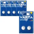 Produktbild: 5x Varta CR2025 CR 2025 Knopfzelle Batterie 3V 2er Blister Lithium