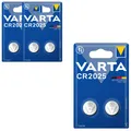 Produktbild: 3x Varta CR2025 CR 2025 Knopfzelle Batterie 3V 2er Blister Lithium