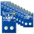 Produktbild: 10x 2er Blister Varta CR2025 CR 2025 Knopfzelle Batterie 3V Lithium