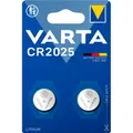 Produktbild: VARTA Knopfzellen CR2025 Lithium 3,0 V, 2 St.