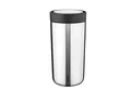 Produktbild: Stelton Thermobecher doppelwandiger Thermobecher to go click 0,4 l - steel, Edelstahl, stelton doppelwandiger Thermobecher to go click 0,4 l - steel
