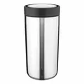 Produktbild: Stelton To Go Click Becher, Trinkbecher, Edelstahl, Kunststoff, Steel, 400 ml