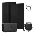 Produktbild: Growatt Balkonkraftwerk Growatt NOAH 2000 Speicher, 2048Wh mit 1800W PV-Eingangsleistung, (Niedrigtemperaturschutz), Fernüberwachung und -steuerung über App