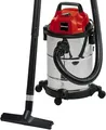 Produktbild: Einhell TC-VC 1820 S Wet and Dry Vacuum Cleaner (1,250 W, 20 l Stainless Steel Tank, Blow Connection, 4 castors, Ø 36 mm Suction Hose + Extension, Floor Nozzle, Filters)