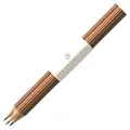 Produktbild: Graf von Faber-Castell 118637 - Bleistifte holzgefasst, 3 Stifte aus Zedernholz, braun