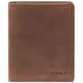 Produktbild: Redolz Geldbörse Leather Essentials, Leder braun