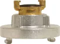 Produktbild: tecuro Storz Kupplung Adapter Übergangsstück mit Schnellkupplung, Typ C-52 auf Geka - Aluminium/Messing