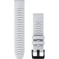 Produktbild: Garmin Silikon 22mm - Quickfit - Silikon-Armband für FENIX 7 PRO - 7 und EPIX PRO (Gen 2) - 47mm Steinweiss