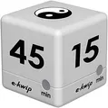 Produktbild: TFA Dostmann Digitaler Cube Timer, Zeitwürfel, Stoppuhr, Yoga-Timer, 6 x 6 x 6 cm, 38.2032, Sondermodell ''Yin-Yang''