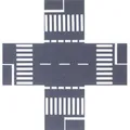 Produktbild: Busch H0 Strassenkreuzung 7074 (7074)