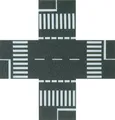 Produktbild: Busch 7074 H0 Strassenkreuzung