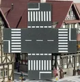 Produktbild: BUSCH 7074 Straßenkreuzung für 80 mm Straßen H0 passend zu BUSCH 7086 und 7096