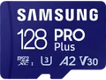 Produktbild: SAMSUNG PRO Plus (2023) mit SD-Adapter, Micro-SDXC Speicherkarte, 128 GB, 180 MB/s