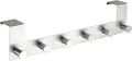 Produktbild: WENKO Türhaken Modell Celano, Türen, Türgarderobe, Hakenleiste mit 6 Haken, für einen Türfalz von 4 cm