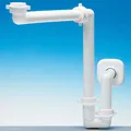 Produktbild: SOTECH Raumsparsiphon, 32-40 mm, weiß, Raumsparsiphon, Ablaufgarnitur für Küche und Bad