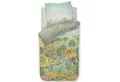 Produktbild: PiP Studio Bettwäsche Cabrera Grün, Perkal, 2 teilig, Landschaft, Idylle, Vögel, Tiere