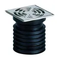 Produktbild: Dallmer Bodenablauf Pronto DN 100 zum Einstecken Edelstahl-Rost 120x120mm 700063