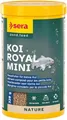 Produktbild: sera Koi Futter Royal Mini 1 l (320 g) | Hauptfutter für Koi bis 12 cm | Teichfutter frei von Farb- & Konservierungsstoffen | Leicht verdaulich & wasserfreundlich | Fischfutter Teich
