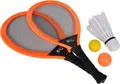 Produktbild: Simba 107412008 Giant Badminton Set, 2 Schläger je 66cm, 1 Softball, ab 5 Jahre