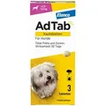 Produktbild: ADTAB 112 mg Kautabletten für Hunde >2,5—5,5 kg 3 St