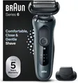 Produktbild: Braun Series 6 61-N1200s Rasierer grau Nass- und Trockenrasur - NEU & OVP