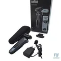 Produktbild: Braun Series 6 Elektrorasierer mit EasyClick Aufsatz, SensoFlex Rasierer Herren