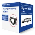 Produktbild: Auto Hak Anhängerkupplung starr für HYUNDAI iX35 Typ LM AHK