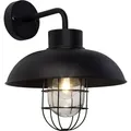 Produktbild: Brilliant Lampe Portland Außenwandleuchte Hängend Schwarz  1x A60, E27, 60w, Geeignet Für Normallampen (nicht Enthalten)  Ip-schutzart: 44 - Spritzwassergeschützt