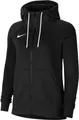 Produktbild: Nike Damen Nk Flc Park20 Fz Hoodie Sweatshirt, Black/White/White, M EU