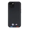 Produktbild: BMW iPhone 15 Hülle Case Cover Stamp M Power Tricolor black
