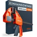 Produktbild: Presch Einhandzwinge 300mm – Schnellspannzwinge mit 150kg Spannkraft
