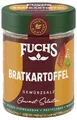 Produktbild: Fuchs Gourmet Selection Klassisch/Heimisch – Bratkartoffel Gewürzsalz, nachfüllbares Kartoffel Gewürz, Salz zum Würzen von Brat- & Ofenkartoffeln, Pommes Frites & Co, vegan, 70 g