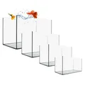 Produktbild: GarPet Aquarium Becken 30x20x20 cm 12 L rechteckig Glas Aquariumbecken Garnelenaquarium Mini Aquarium Salzwasseraquarium Nanobecken, Fisch