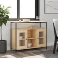 Produktbild: vidaXL Sideboard Sonoma-Eiche 100x35x80 cm Holzwerkstoff
