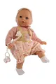 Produktbild: Schildkröt Puppe Amy (45 cm, mit Schnuller, Malhaar, blaue Schlafaugen, Kleidung rose mit Früchten, Spielzeugpuppe, ab 36 Monaten) 7545232