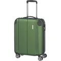 Produktbild: Travelite Reisekoffer City grün, Hartschale, 4 Rollen, 40 Liter, 40 x 55 x 20cm