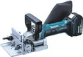 Produktbild: Makita DPJ180 - Flachdübelfräse - schnurlos - 100 mm - 2 Akkus - 18 V (DPJ180RTJ)