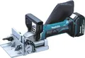 Produktbild: Makita Akku-Nutfräse DPJ180RTJ 18V Li-Ion | 2x 5,0Ah Akkus & Ladegerät | MAKPAC | 6500 U/min | Türkis/Schwarz