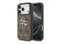 Produktbild: Guess Apple iPhone 17 Pro 4G Big Logo Schutzhülle Case Cover Braun